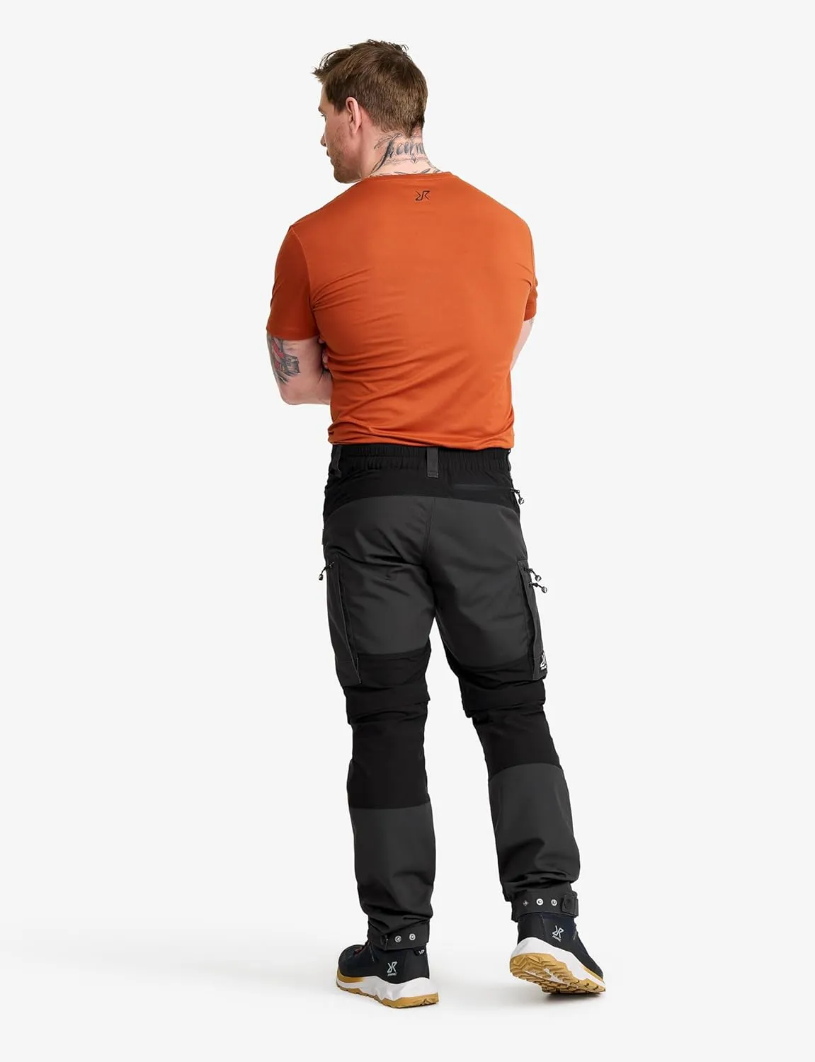 RevolutionRace Men’s RVRC GP Pro Zip Off Pants, Durable, Ventilated and Convertible Pants for All Outdoor Activities