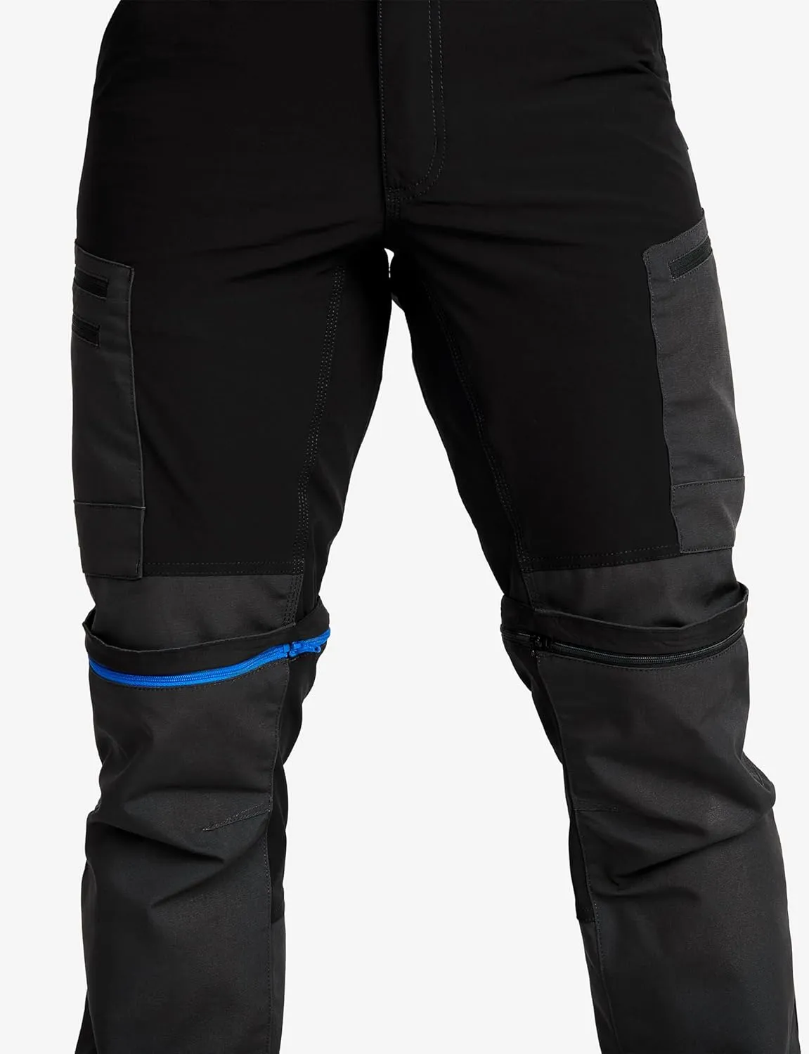 RevolutionRace Men’s RVRC GP Pro Zip Off Pants, Durable, Ventilated and Convertible Pants for All Outdoor Activities