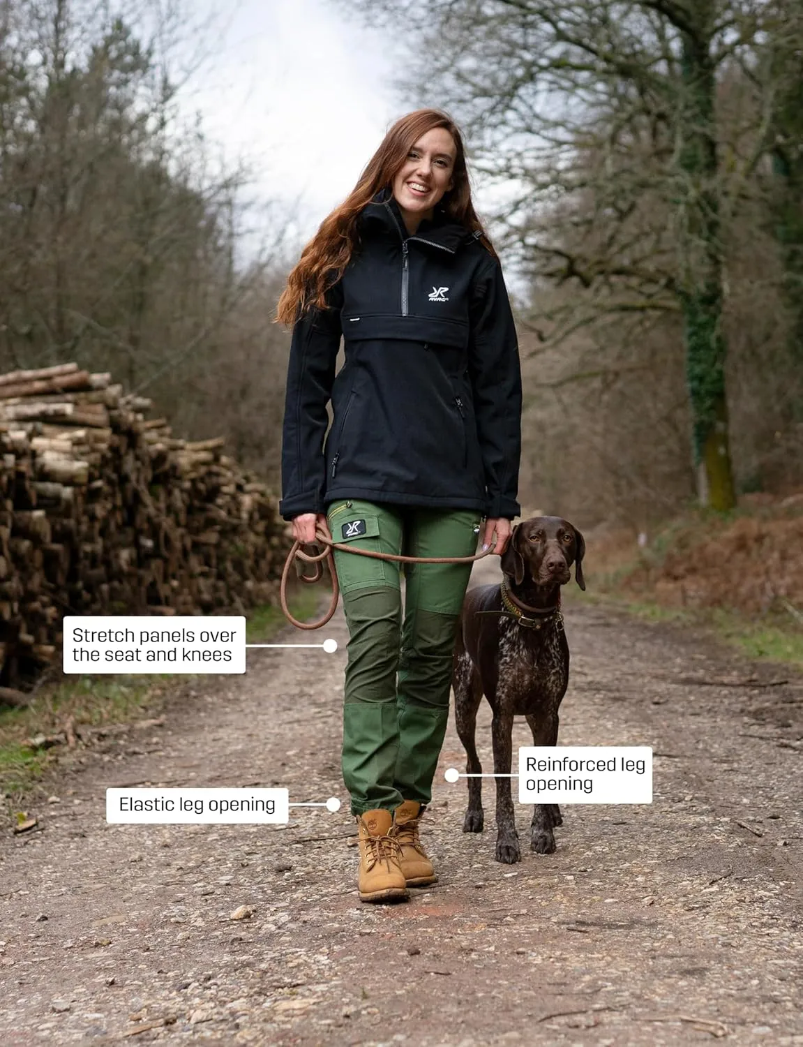 RevolutionRace Women's Nordwand & Nordwand Pro - Durable and Ventilated Outdoor Pants