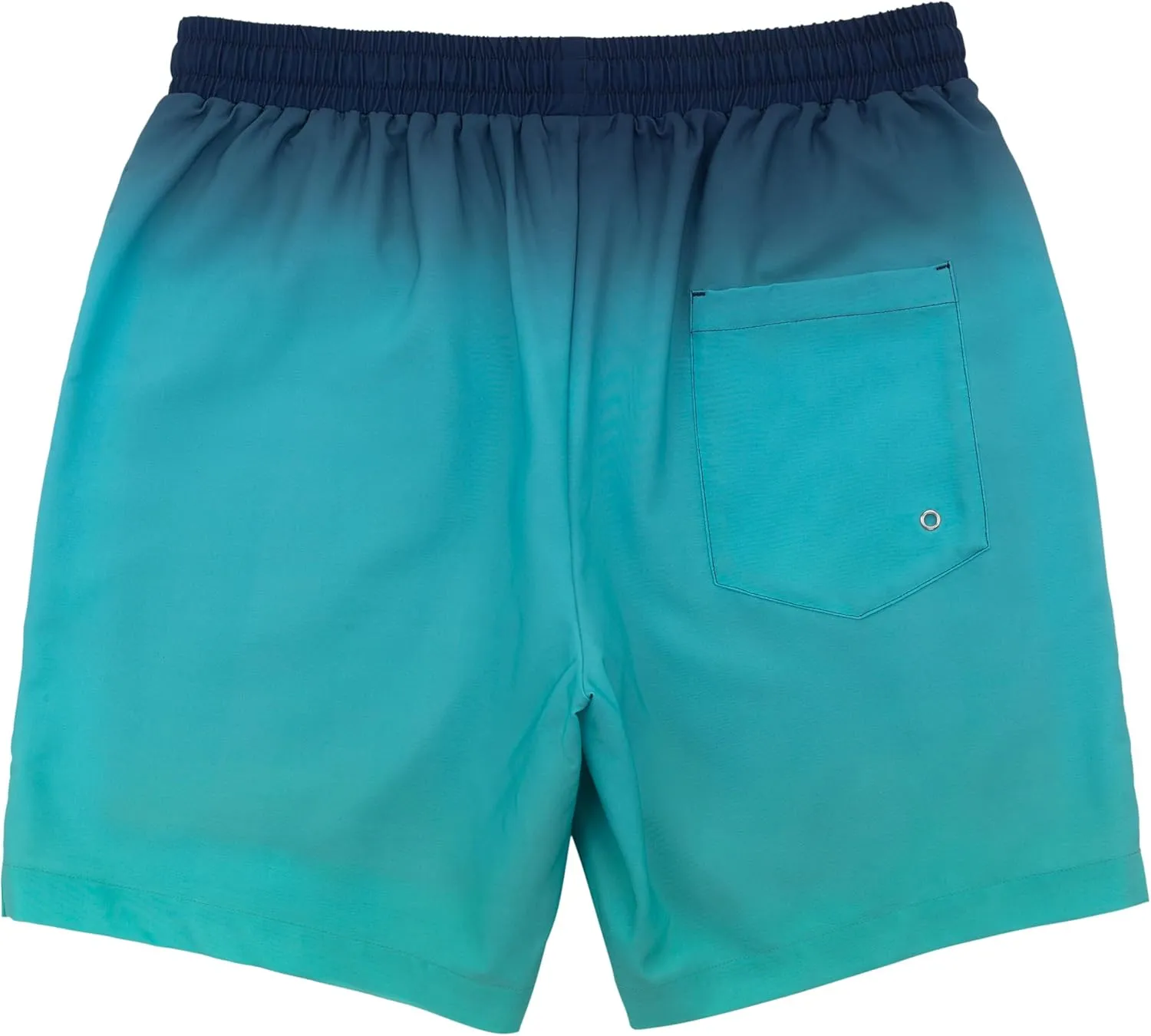 Rokka&Rolla Men's Swim Trunks with Compression Liner 7" Stretch Quick Dry Board Shorts