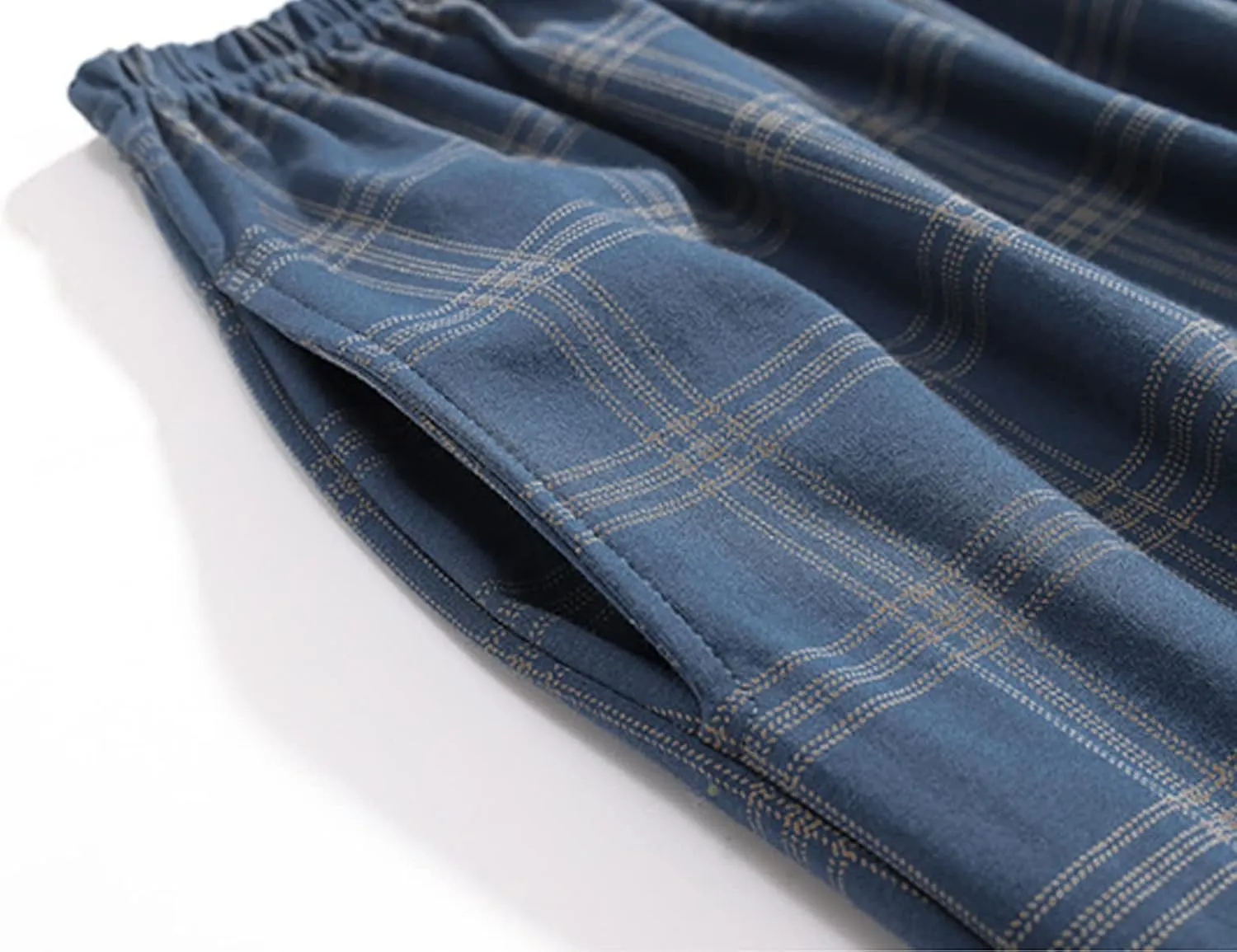 sandbank Mens Cotton Pajama Pants Soft Lounge Lightweight Sleep Pants with Pockets