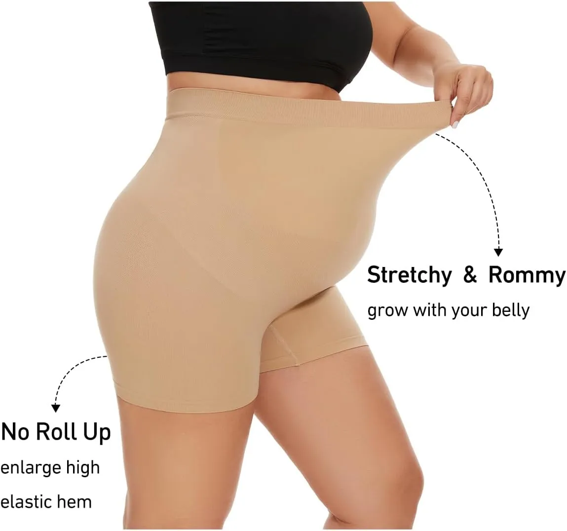 Seamless Maternity Shapewear, Belly Support Pregnancy Underwear for Maternity Photography and Baby Shower Dresses