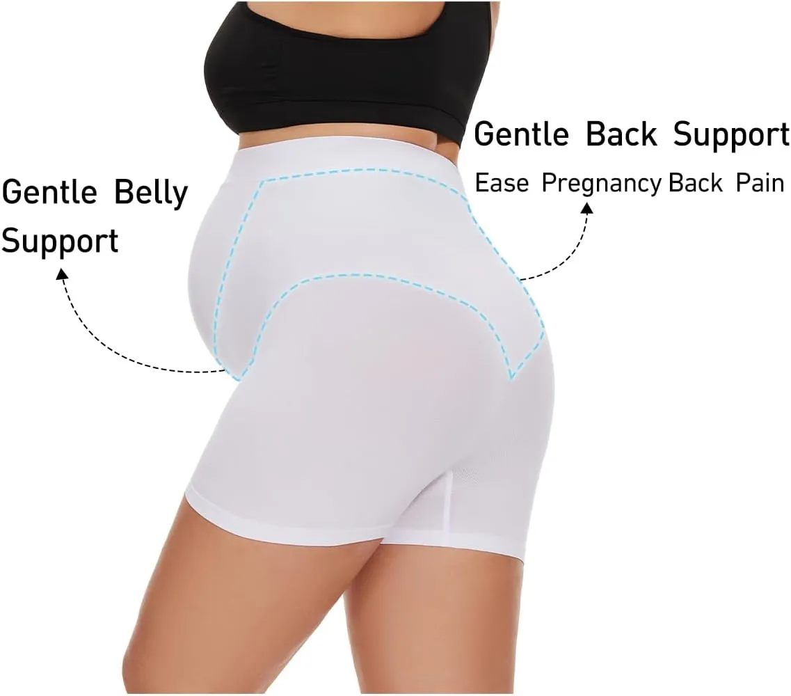 Seamless Maternity Shapewear, Belly Support Pregnancy Underwear for Maternity Photography and Baby Shower Dresses
