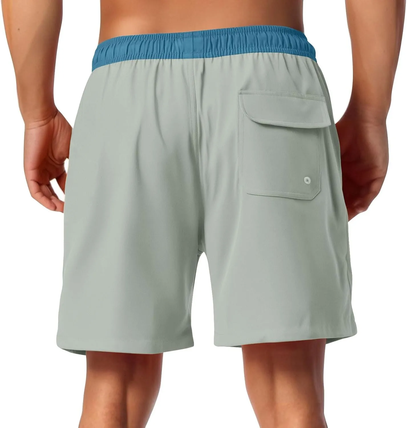 Shorts for Men Mens Running Shorts Fashion Loose Fit Surf Water Resistant Fishing Pool Stretch Quick Dry Breathable