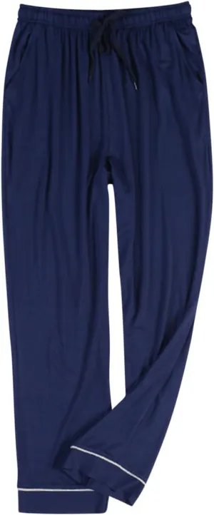 Sleep Pants for Men Modal Lightweight Lounge Casual Home Wear Bottoms Pajama Pants Loungewear with Pocket