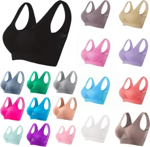 Sports Bras for Women High Support Full Coverage Active Bras Plus Size Tank Top Underwear Wireless Seamless Soft Bras