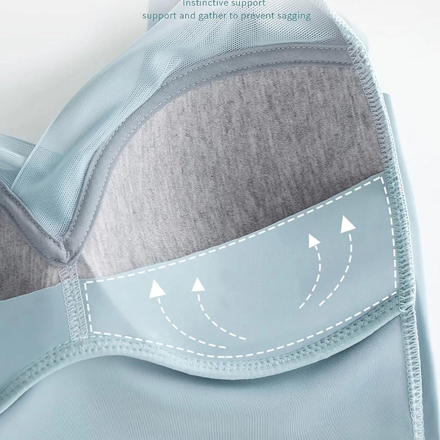 Sports Bras for Women Solid Seamless Casual Underwear Wirefree Comfy Full Coverage Everyday Bras Push Up Brattles