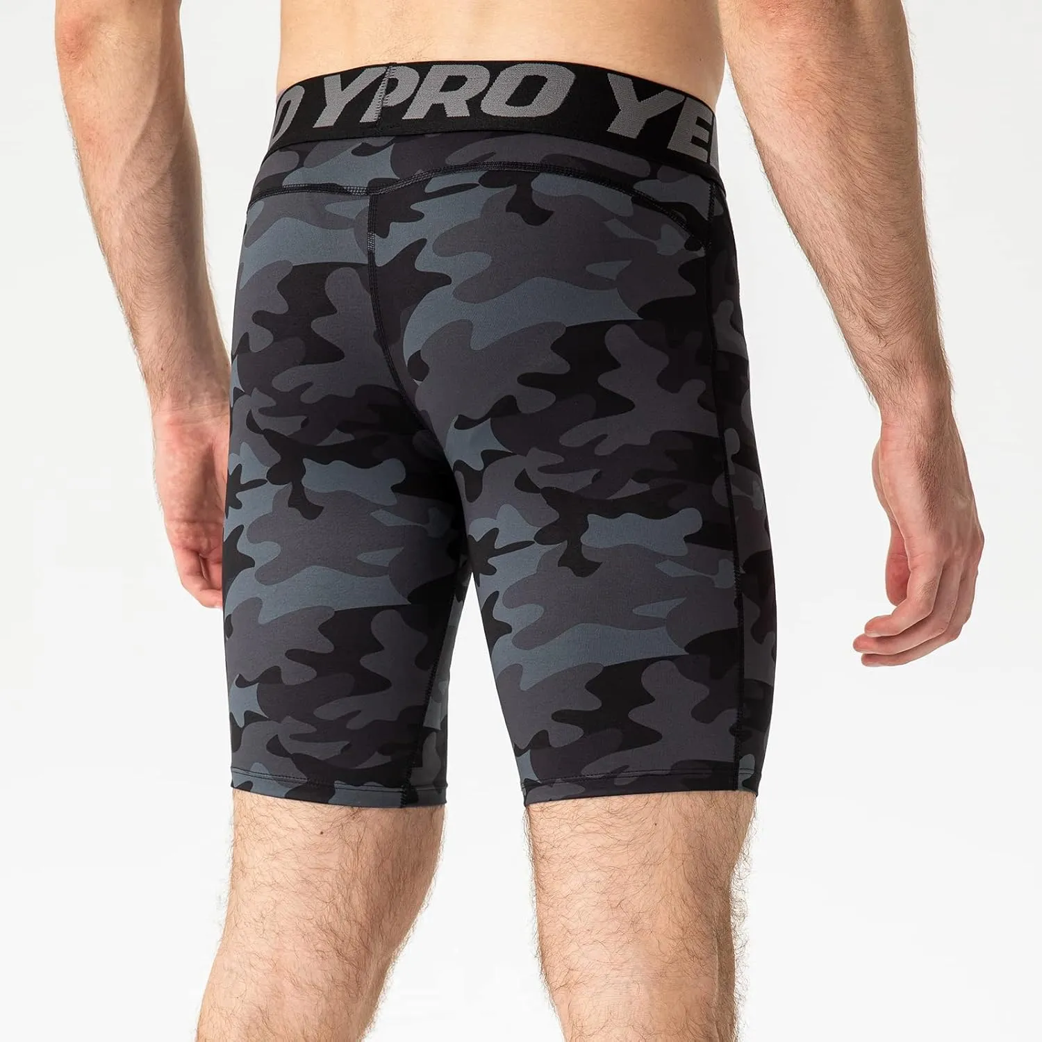 SPVISE Compression Shorts Men 1/3 Pack, Dry Fit Compression Underwear Spandex Running Shorts, Workout Athletic Shorts Pocket