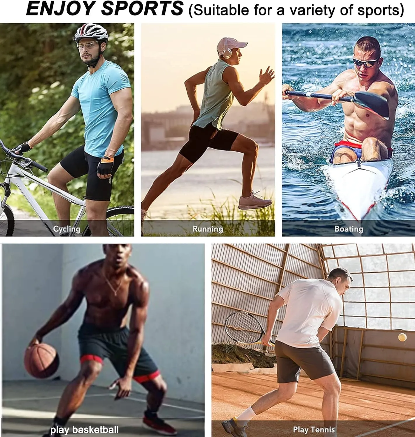 SPVISE Compression Shorts Men 1/3 Pack, Dry Fit Compression Underwear Spandex Running Shorts, Workout Athletic Shorts Pocket