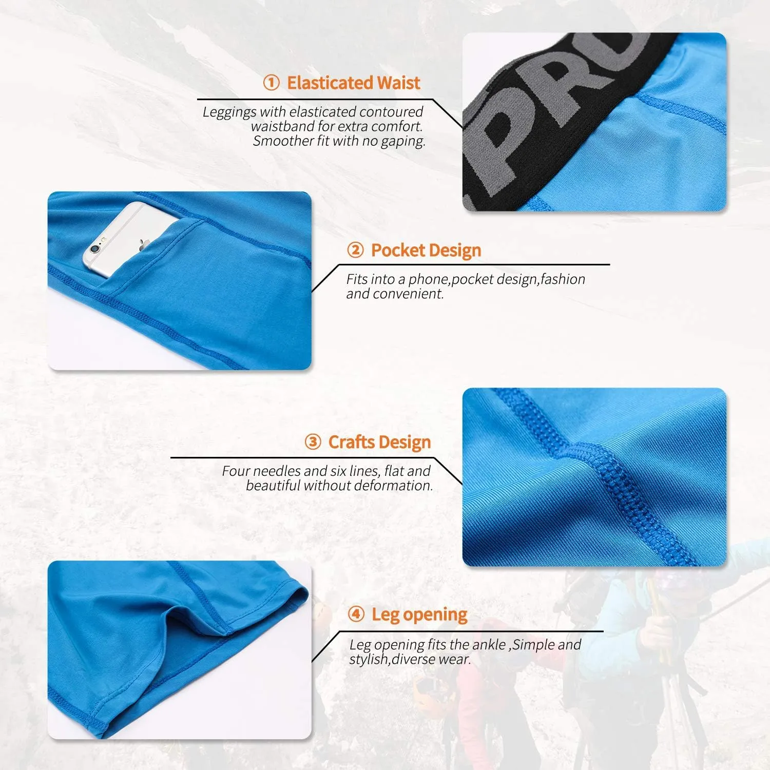 SPVISE Compression Shorts Men 1/3 Pack, Dry Fit Compression Underwear Spandex Running Shorts, Workout Athletic Shorts Pocket