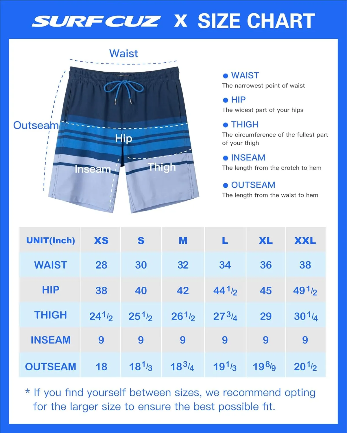 SURF CUZ 9" Mens Swim Trunks with Compression Liner Bathing Suits 2 in 1 Stretch Zipper Pockets Quick Dry