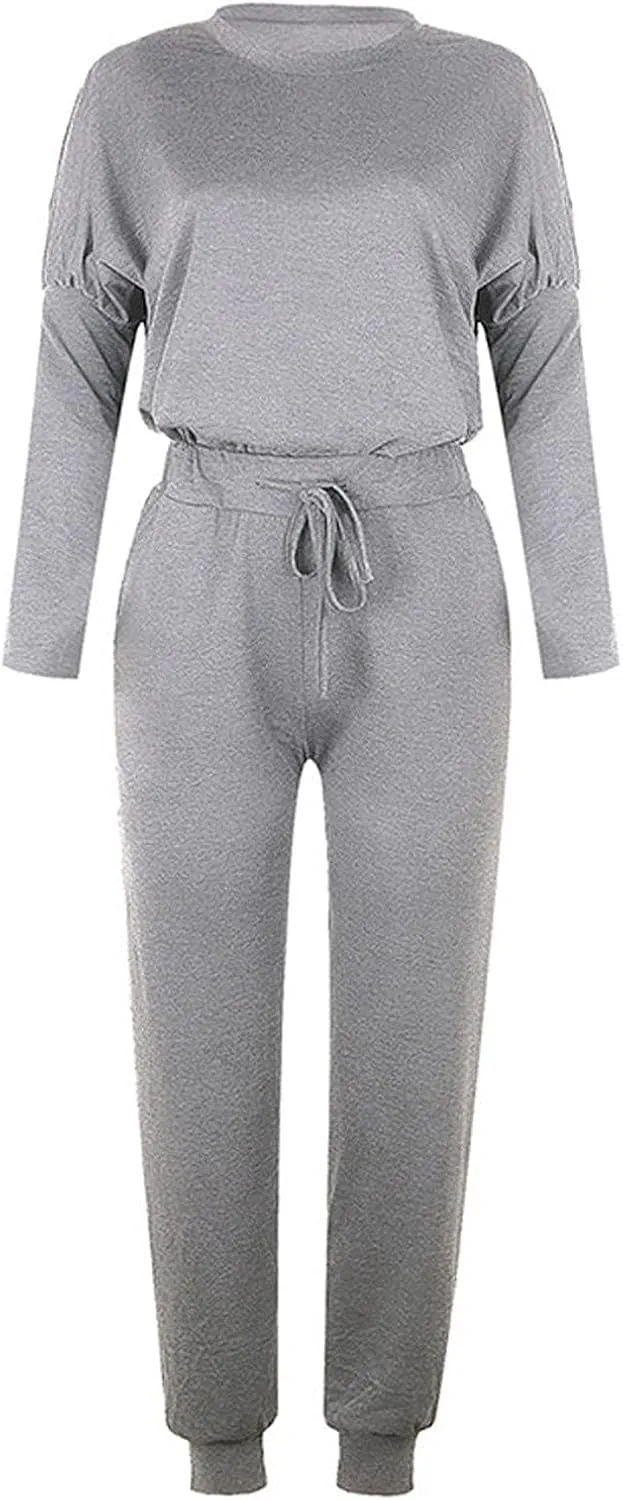 Sweat Suits for Women Set Loungewear Jogger Two Piece Outfit Set 2 Piece Tracksuits Casual Long Pant Set With Pockets
