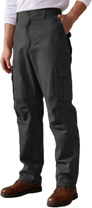 Tactical Cargo Pants for Men Stretch Workout Joggers Sweatpants Outdoor Casual Ripstop Work Military Hiking Pants
