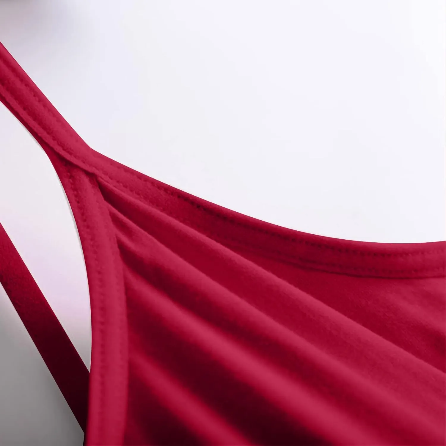 Tank Top with Built in Bra for Women Spaghetti Strap Pure Shirts 2025 Summer Padded Camisole Shirts Undershirt