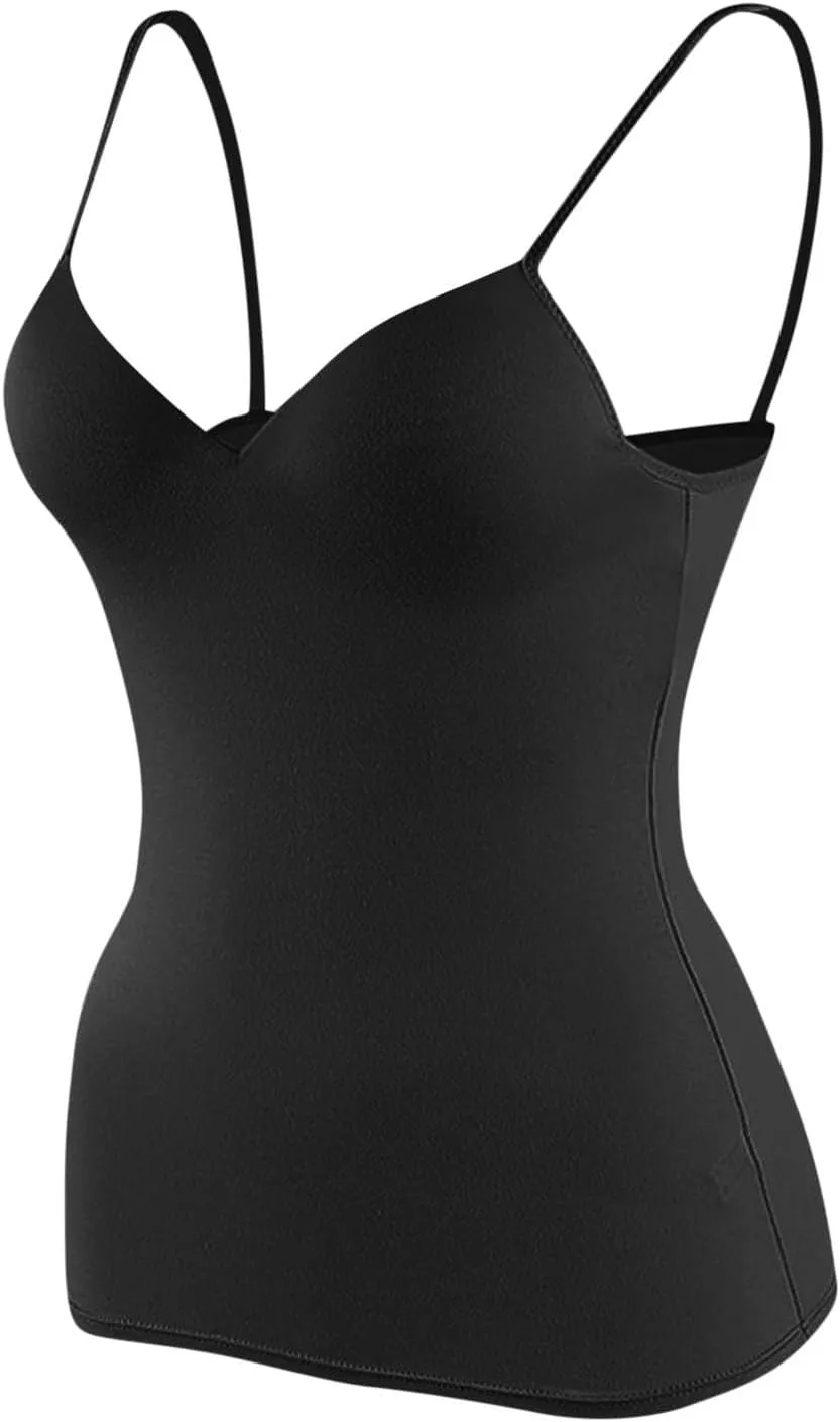 Tank Tops with Built in Bras Padded Workout Sports Running Tanks Lightweight Soft Smooth Comfy Loungewear Outfit