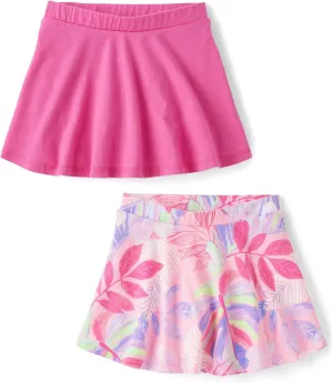 The Children's Place Baby Girls' and Toddler Pull on Everyday Skorts