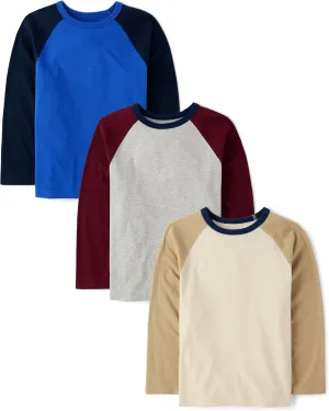 The Children's Place Boys' Long Sleeve Everyday Casual Knit Shirt