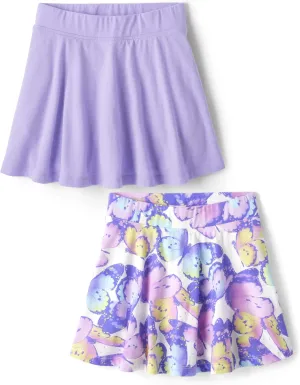 The Children's Place Girls' Pull-On Everyday Skorts
