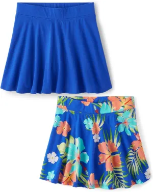 The Children's Place Girls' Pull-On Everyday Skorts