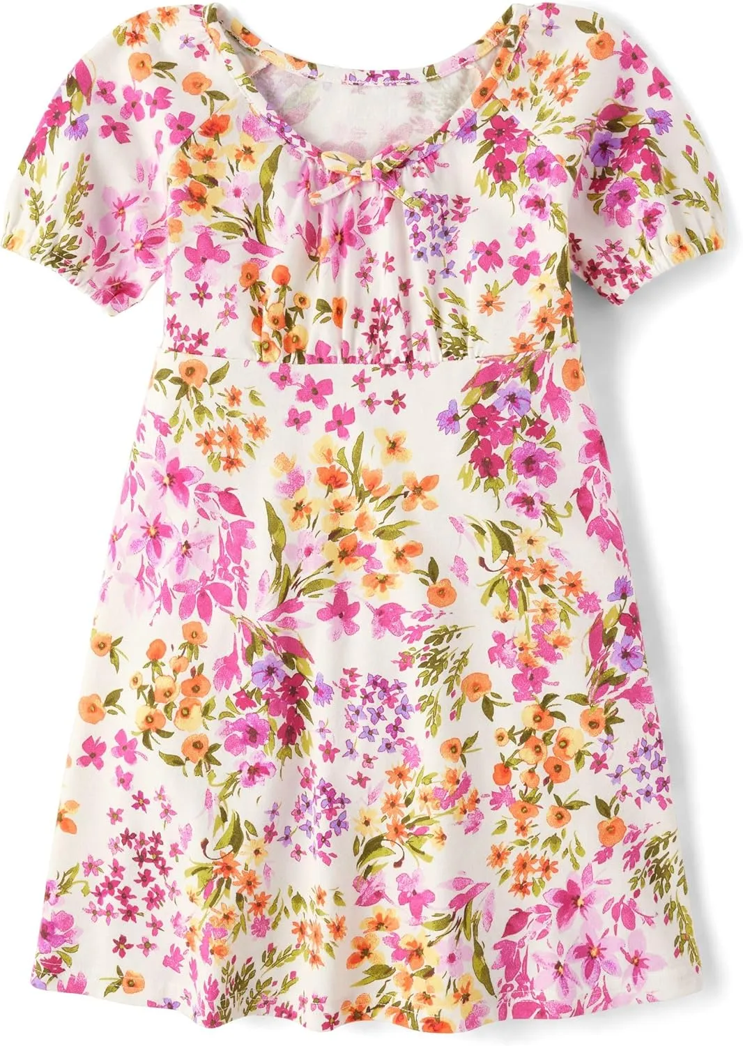 The Children's Place Girls' Short Sleeve Casual Everyday Dresses