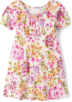 The Children's Place Girls' Short Sleeve Casual Everyday Dresses