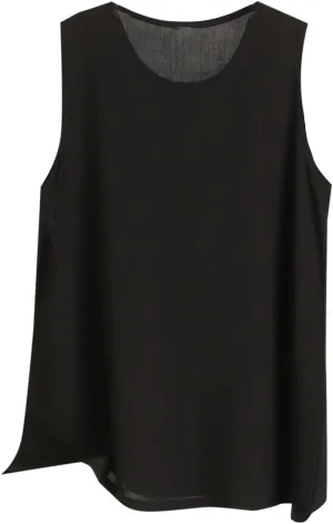 Trendy Going Out Tank Tops for Women Plus Size Sleeveless Shirts Loose Fit Casual Basic Tee Lightweight Blouses