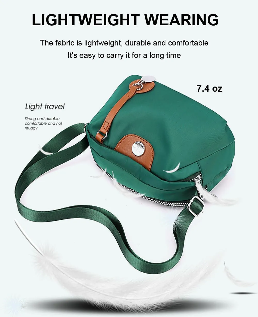 Trendy Nylon Crossbody Bag - Small Shoulder Bag for Everyday Use