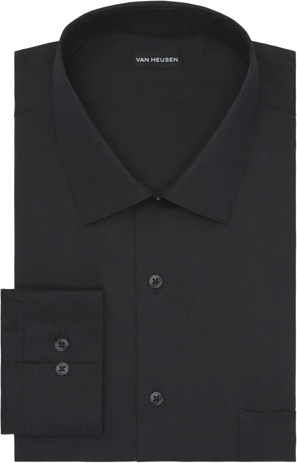 Van Heusen Men's Dress Shirt Fitted Everyday Defense Stretch