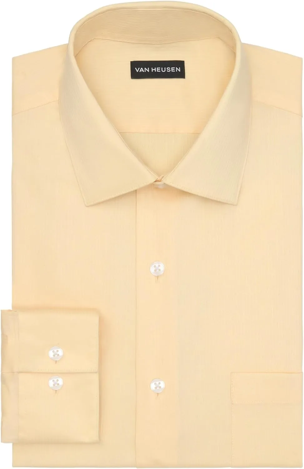 Van Heusen Men's Dress Shirt Fitted Everyday Defense Stretch