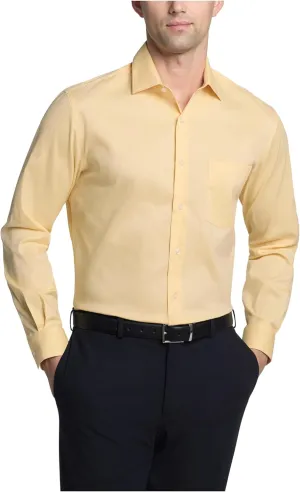 Van Heusen Men's Dress Shirt Fitted Everyday Defense Stretch