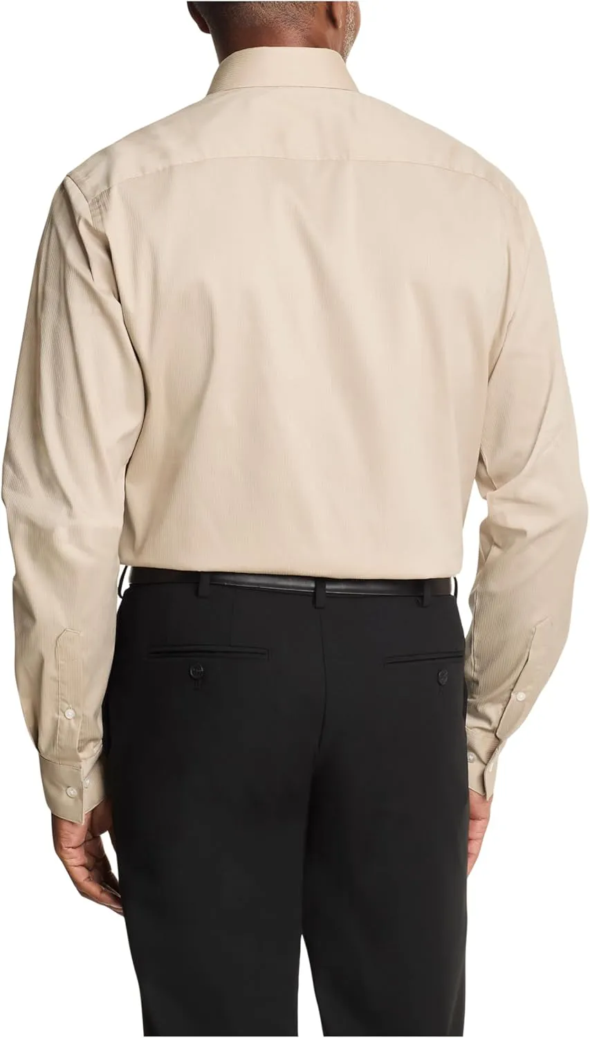 Van Heusen Men's Dress Shirt Regular Fit Everyday Defense Stretch