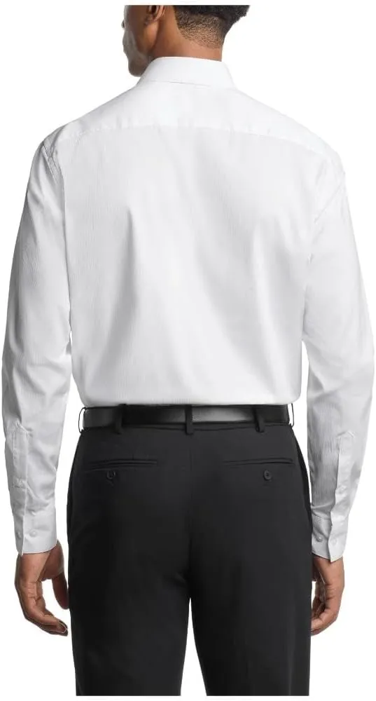 Van Heusen Men's Dress Shirt Regular Fit Everyday Defense Stretch