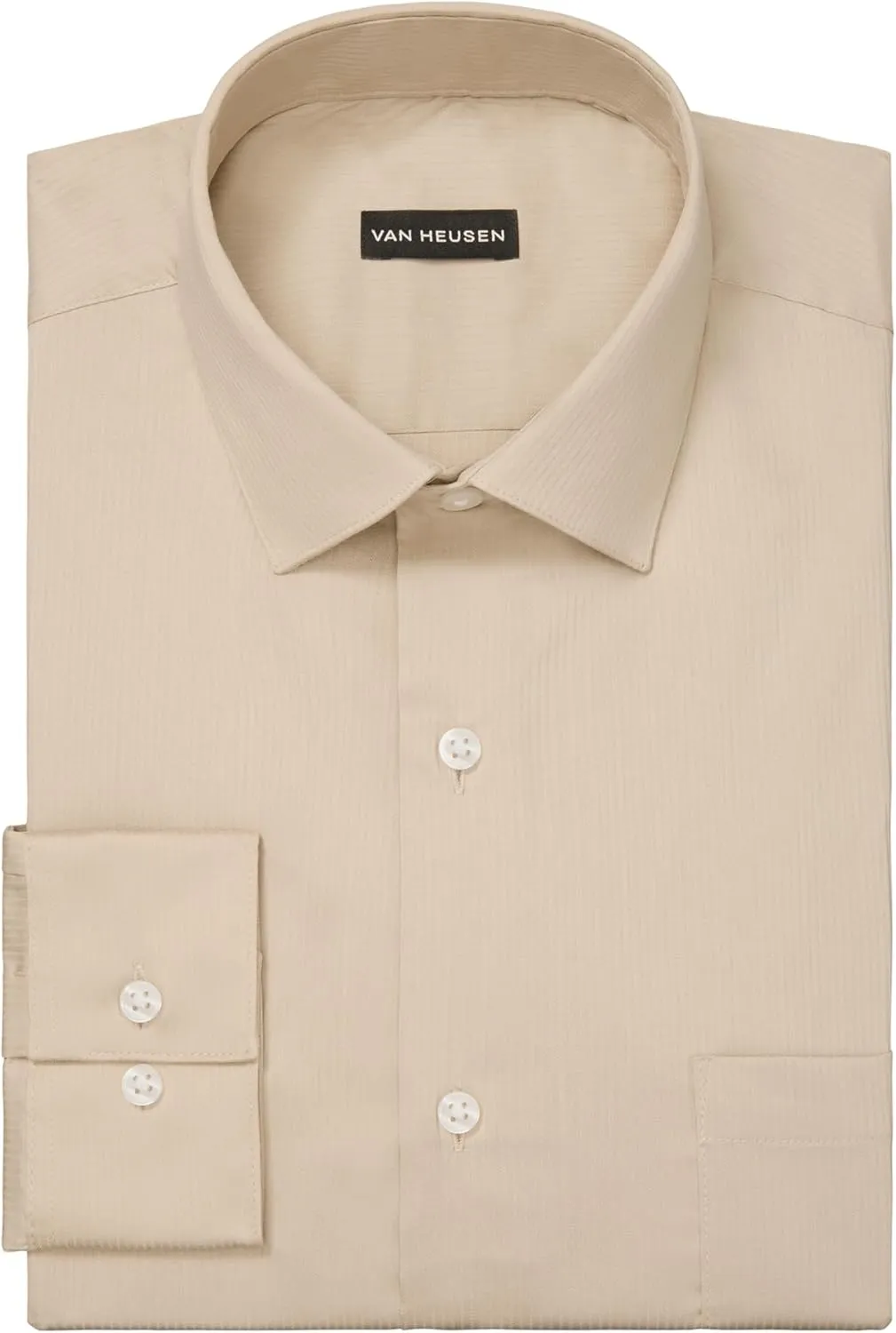 Van Heusen Men's Dress Shirt Regular Fit Everyday Defense Stretch