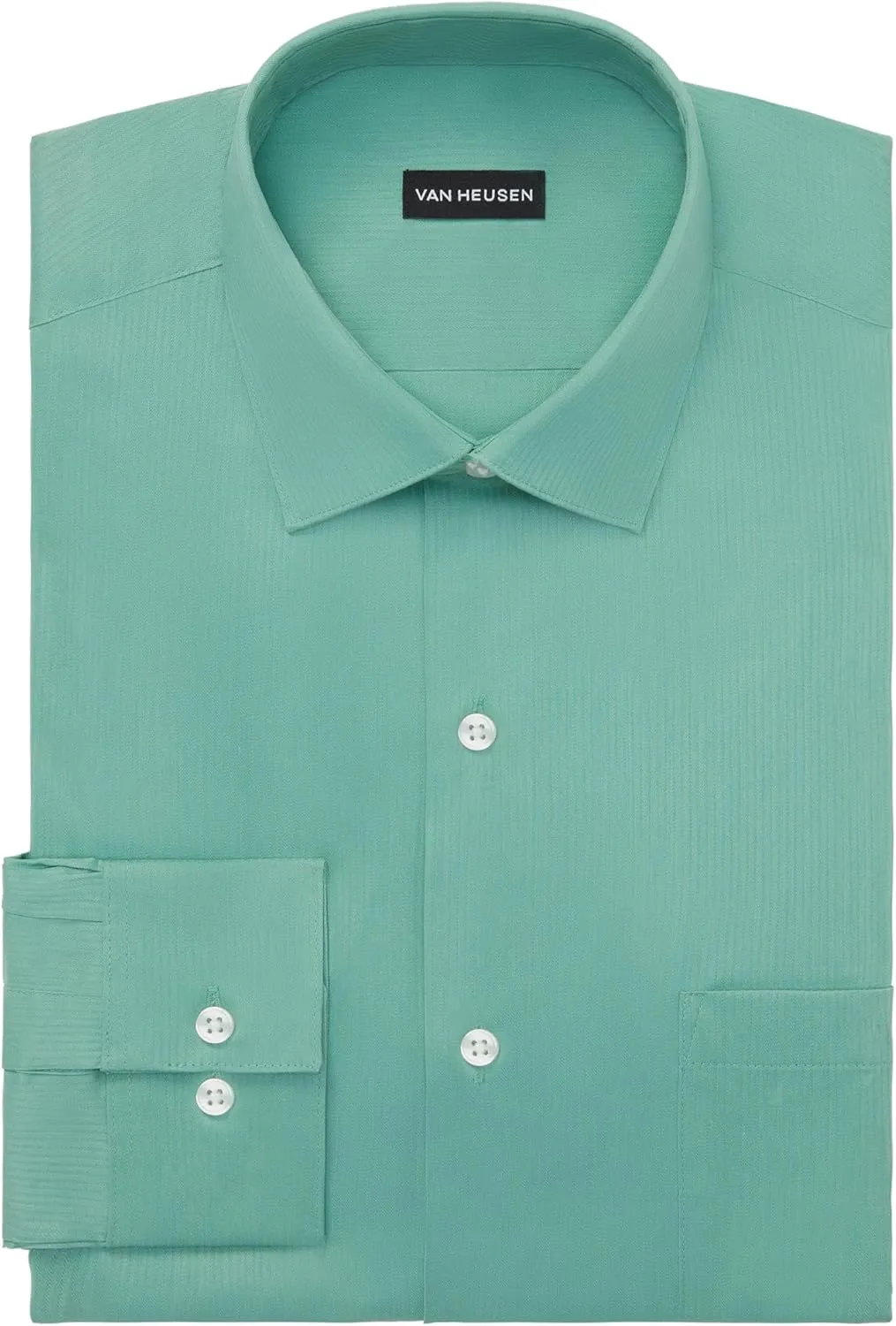 Van Heusen Men's Dress Shirt Regular Fit Everyday Defense Stretch