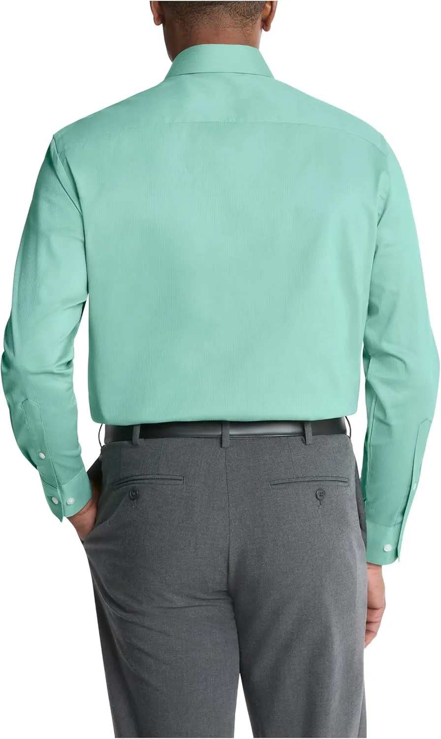 Van Heusen Men's Dress Shirt Regular Fit Everyday Defense Stretch
