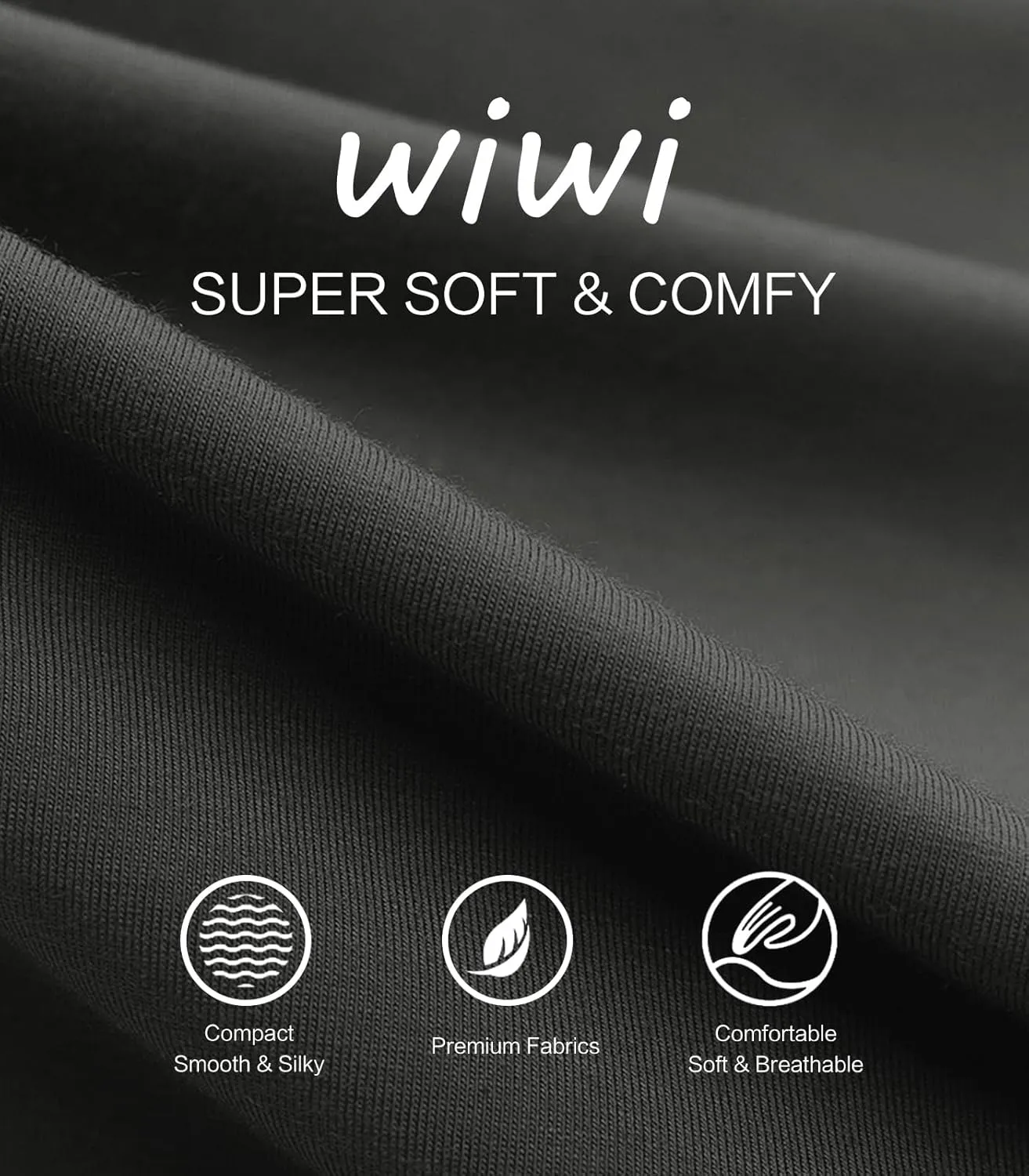 WiWi Bamboo Visose Pajama Shorts for Women Soft Sleep Bottoms Plus Size Lounge Boxers Pj Sleepwear Bottom S-4X