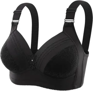 Women Push Up Bras Wireless Full Coverage Strappy Comfortable Bra Wirefree Plus Bralettes Everyday Brassiere Underwire