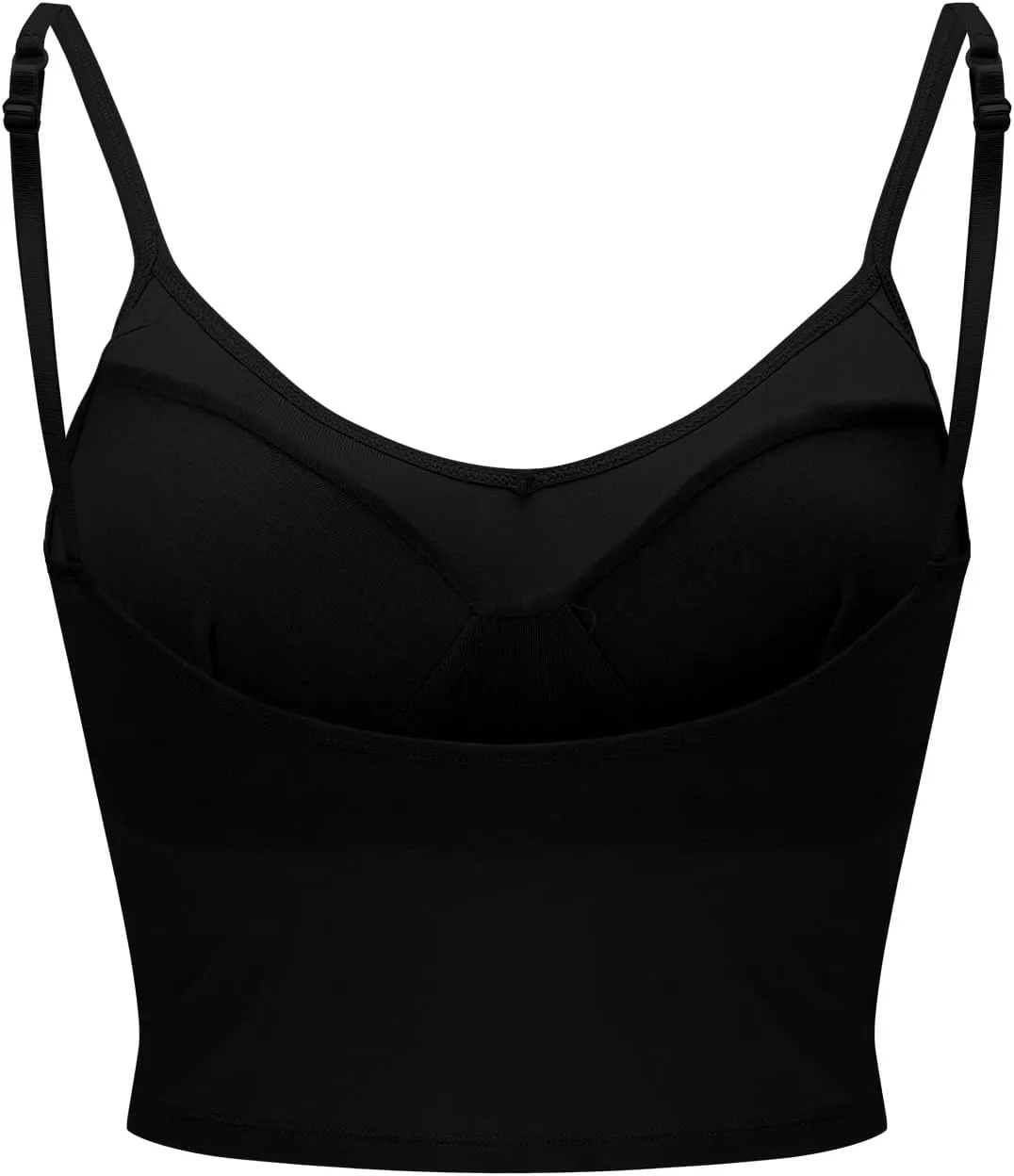 Women Rib Tank Tops with Built in Bras Summer Padded Camisoles for Fitness Workout Outfits Undershirts Cami Tops