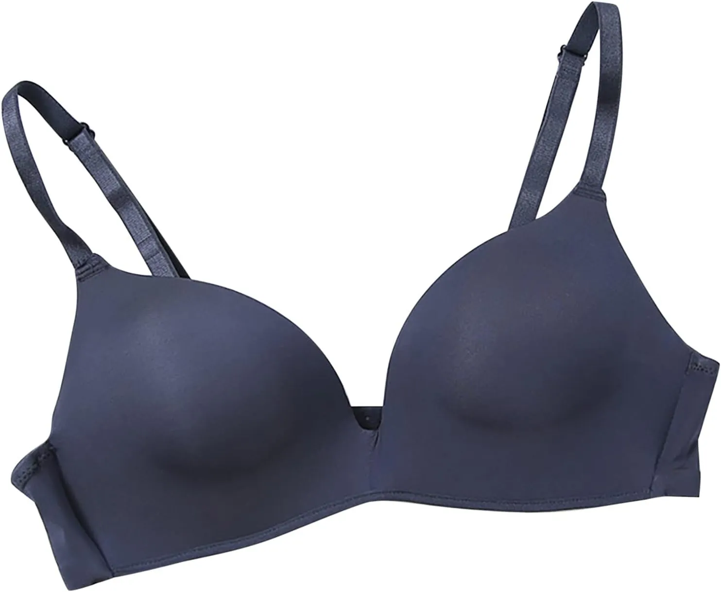 Women Seamless Wire Free Push-up Bra One Piece Seamless Bralette Wirefree Support Full Coverage Soft Comfort Underwear