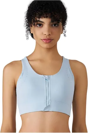 Women Sport Bras Front Zipper Closure Quick-Dry Wicking Bra Crop Tank Tops Yoga Fitness Running Bralettes Underwear