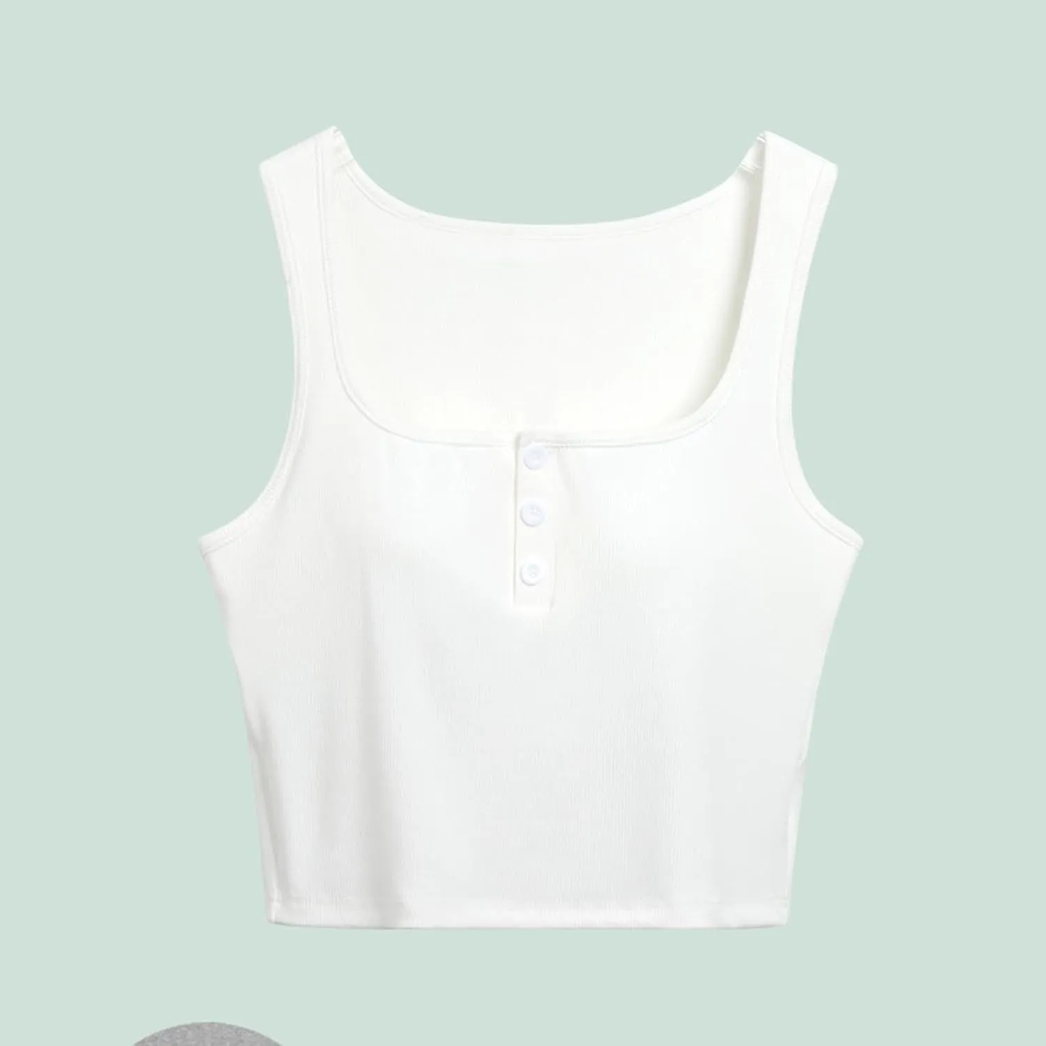 Women's Button Down Tank Tops Wide Strap Lightweight Breathable Quick Dry Pure Tanks Basic Cute Workout Shirts