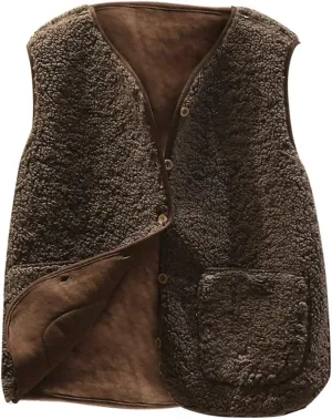 Womens Cropped Puffer Vest Plus Size Fuzzy Fleece Jacket Tanks Soft Loose Cardigan Coat 2024 Winter Fashion Outfits