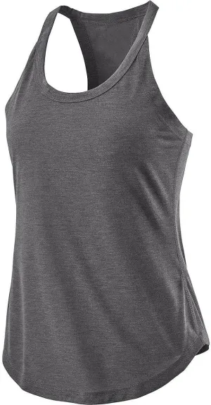 Workout Long Tank Tops for Women Casual Loose Tanks Top Fashion Racerback Vest Yoga Athletic Tees Sleeveless Shirts