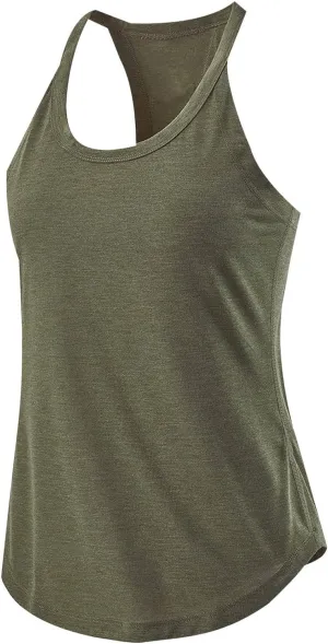 Workout Long Tank Tops for Women Casual Loose Tanks Top Fashion Racerback Vest Yoga Athletic Tees Sleeveless Shirts