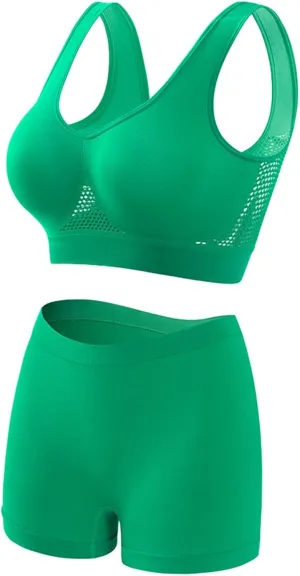 Yoga Girls Sports Bra Set, Soft and Lightweight Women's Underwear for Women's Workouts.