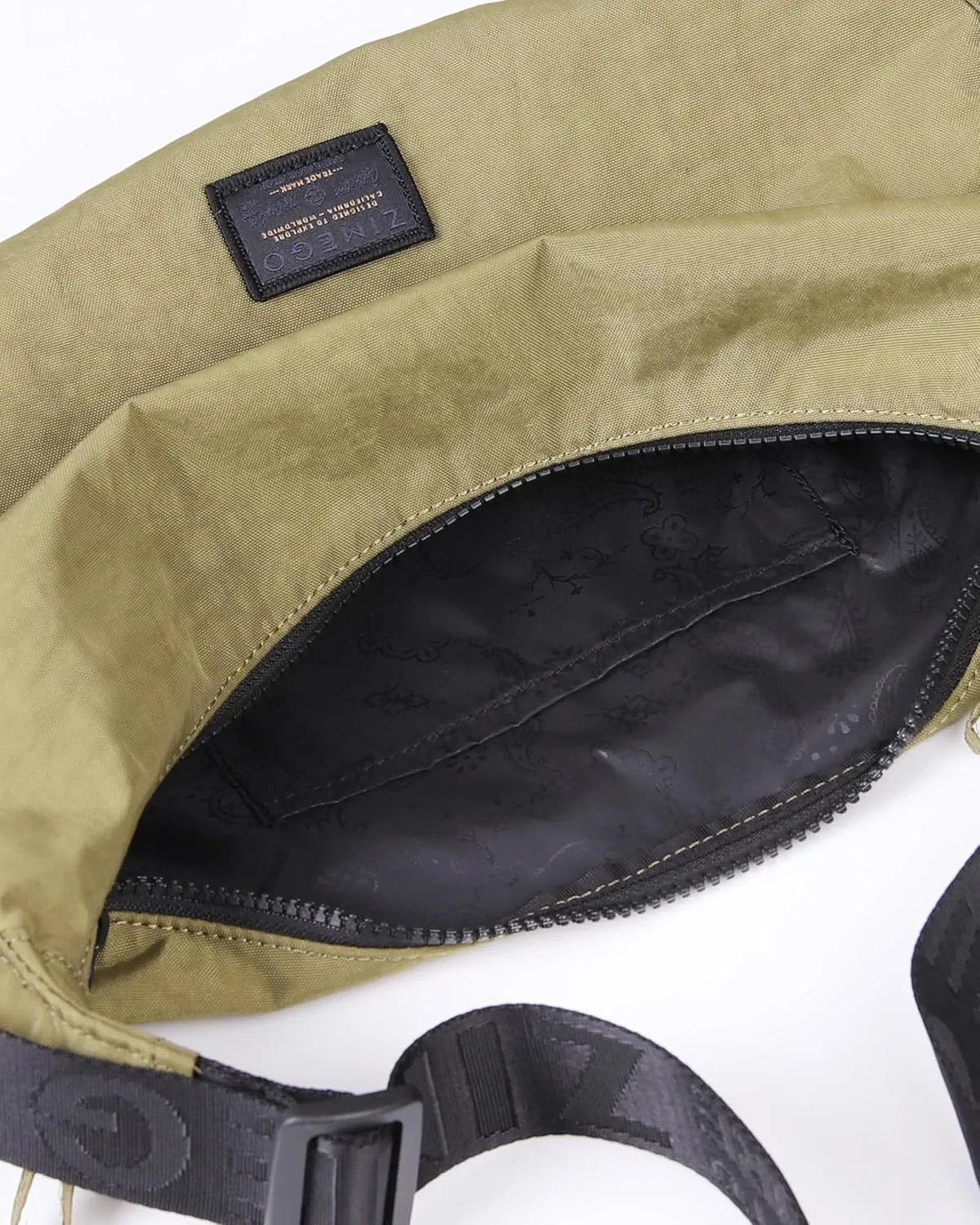ZIMEGO Classic Crescent Crossbody Bag - Everyday Essential Travel Hobo Bag