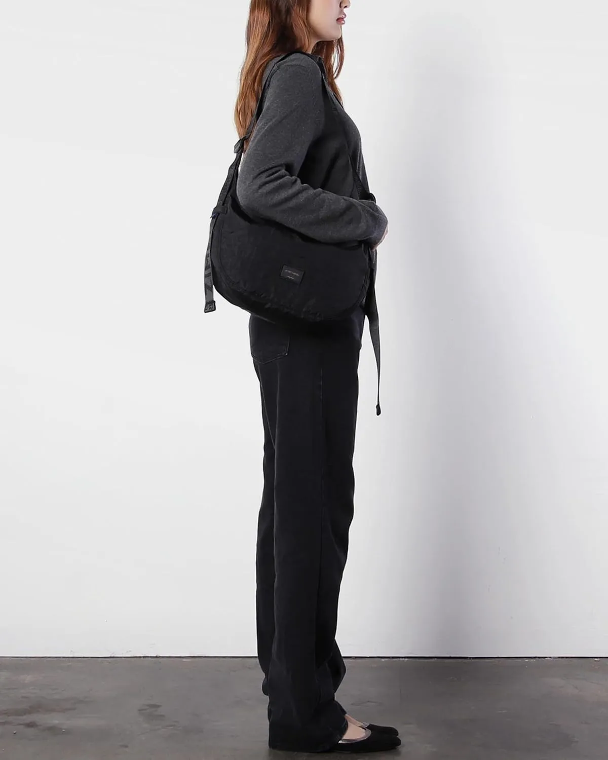 ZIMEGO Classic Crescent Crossbody Bag - Everyday Essential Travel Hobo Bag
